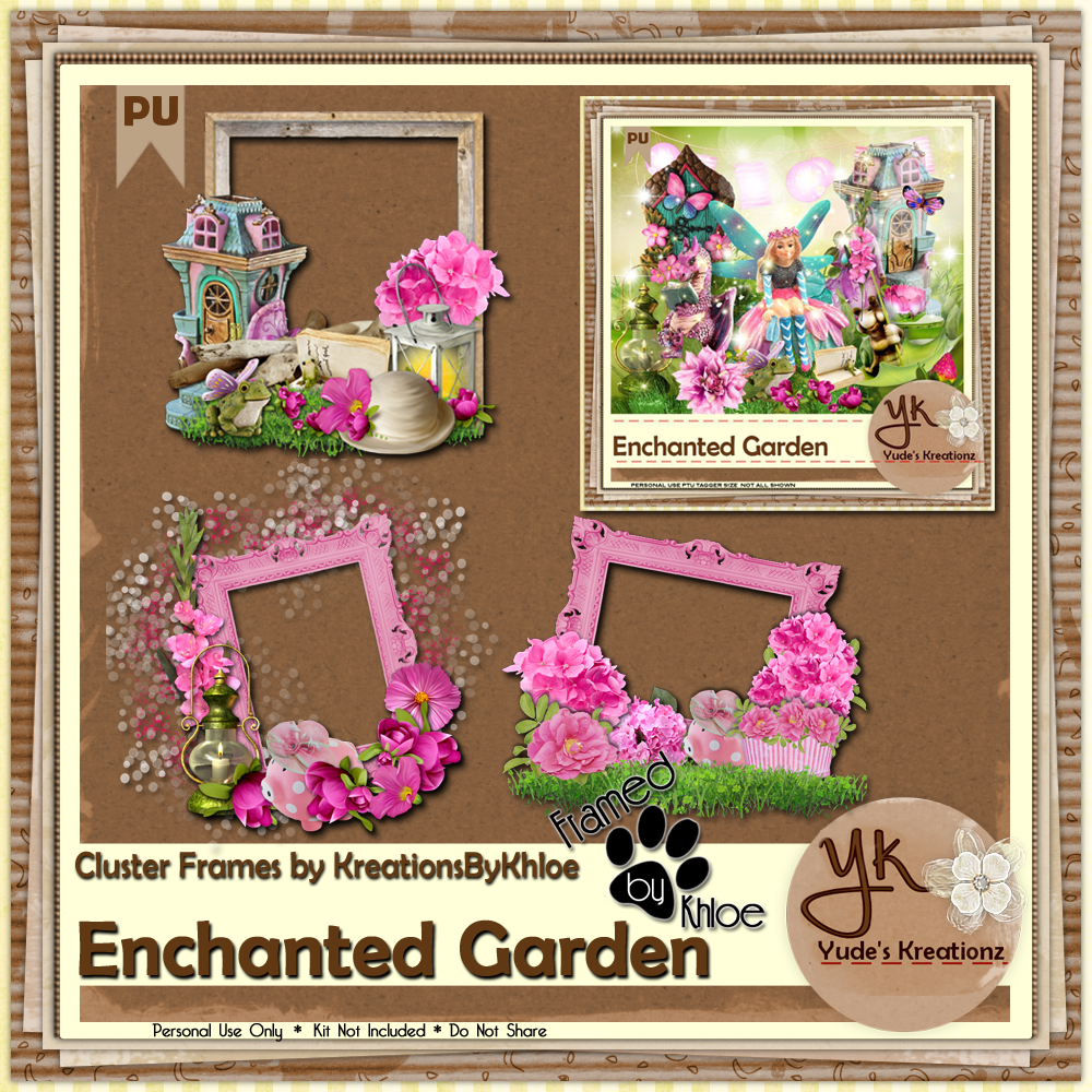 Echanted Garden Cluster - Click Image to Close